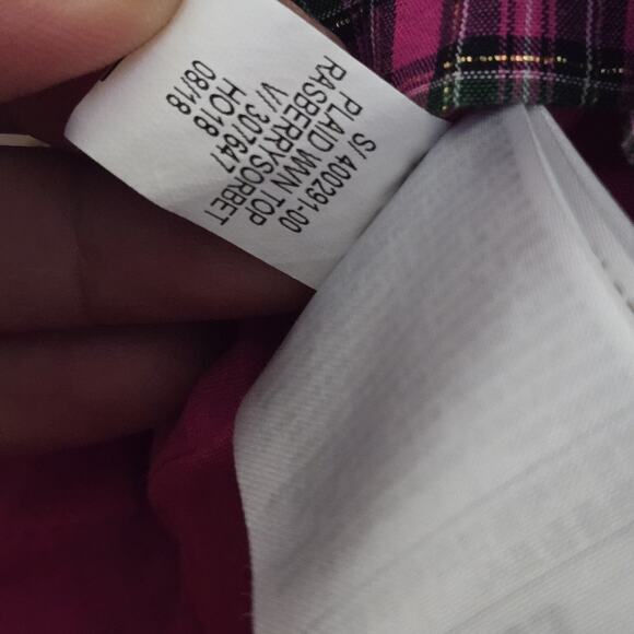 Baby Gap Girls Pink Striped Long Sleeve Button down Top Size 12-18m - Picture 5 of 7